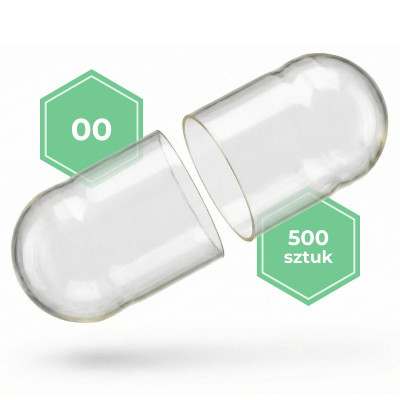 Kapsułki wegetariańskie pakowane w dwóch częściach