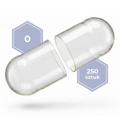 Kapsułki dojelitowe pakowane w dwóch częściach